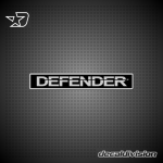 Land Rover Defender Sticker - Bonnet Land Rover Defender Sticker - Bonnet